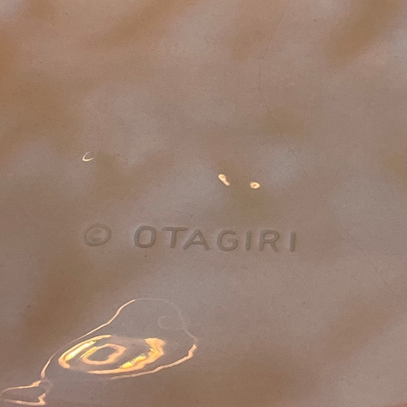 Vintage Otagiri Cabbage Leaf Serving Bowl Green Embossed Ceramic 12 Inch* - Picture 6 of 8